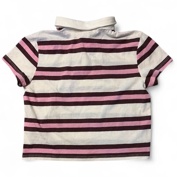 RSQ Striped Kids' Polo Shirt size Medium New with Tag - Picture 2 of 5